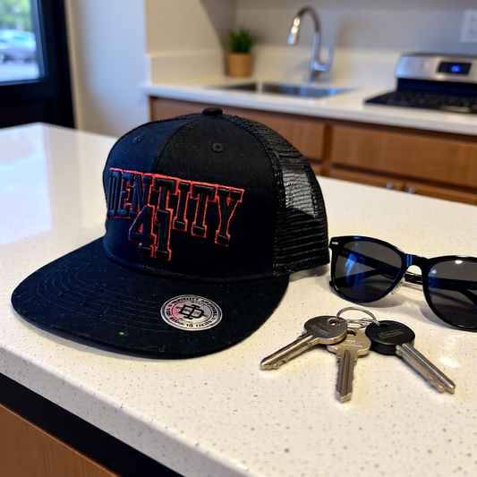 Identity 41 Snap back mesh trucker cap