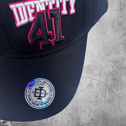 41 Collection Identity Black baseball Cap