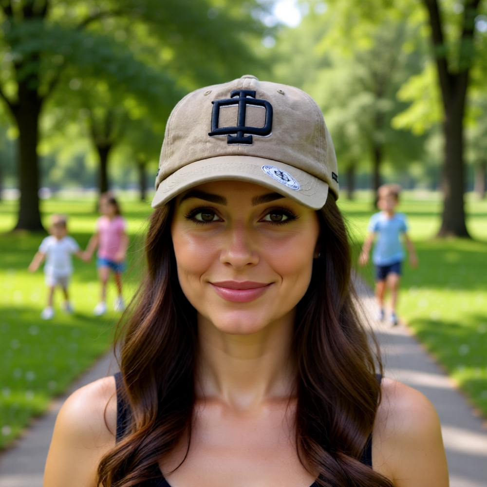 ID Tan Unstructured Cap