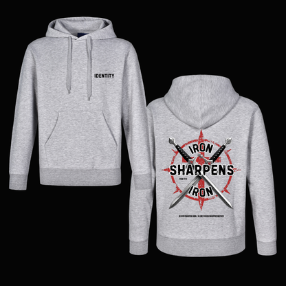Iron Sharpens Iron Mens Hoodies