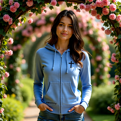 Ladies Gentle Whisper Full Zip Hoodie
