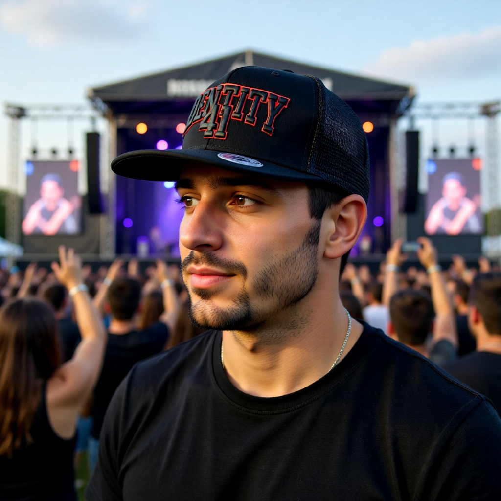 Identity 41 Snap back mesh trucker cap