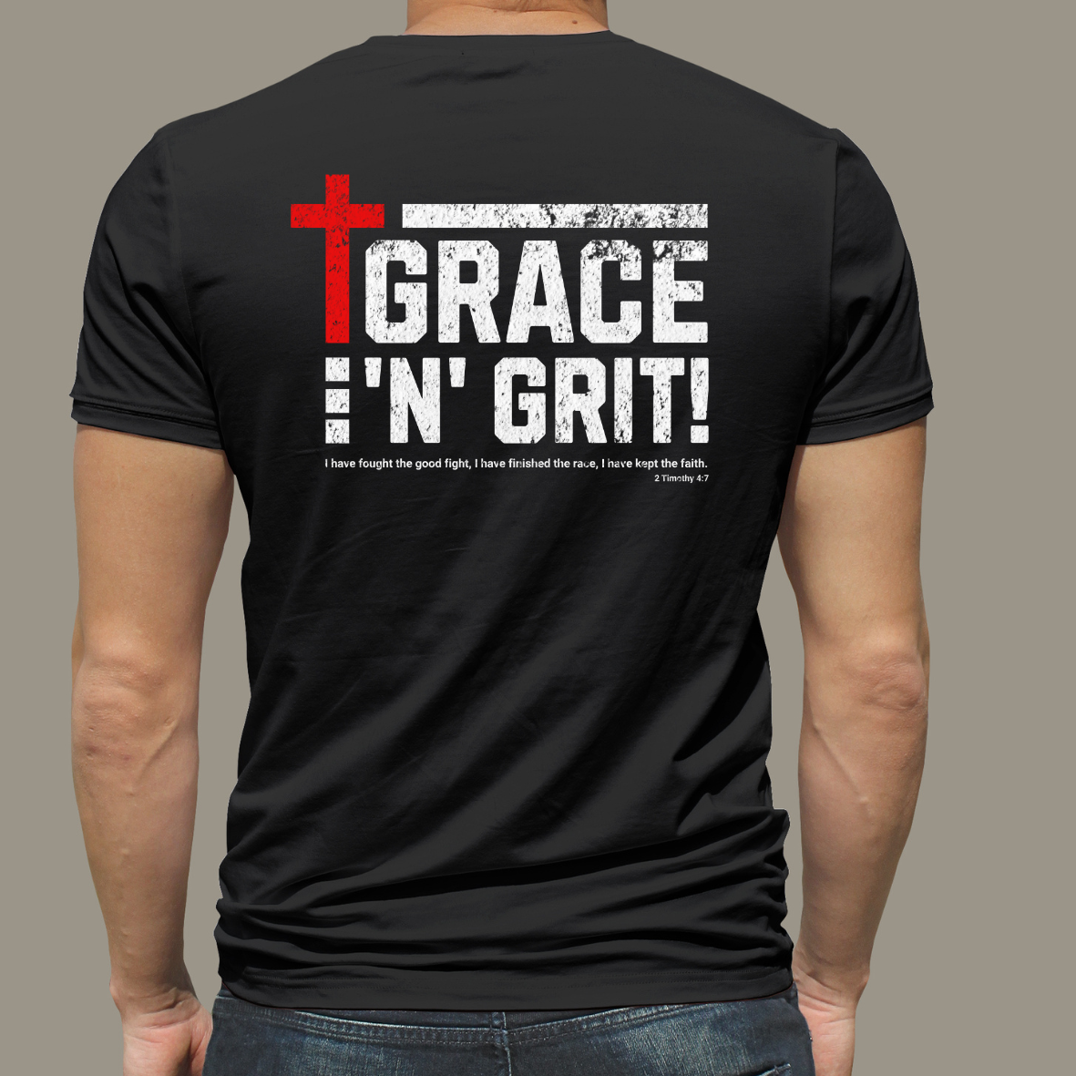Mens Grace "N" Grit T-Shirt