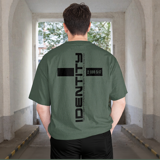 Mens Oversised, Heavy Weight ID Ts