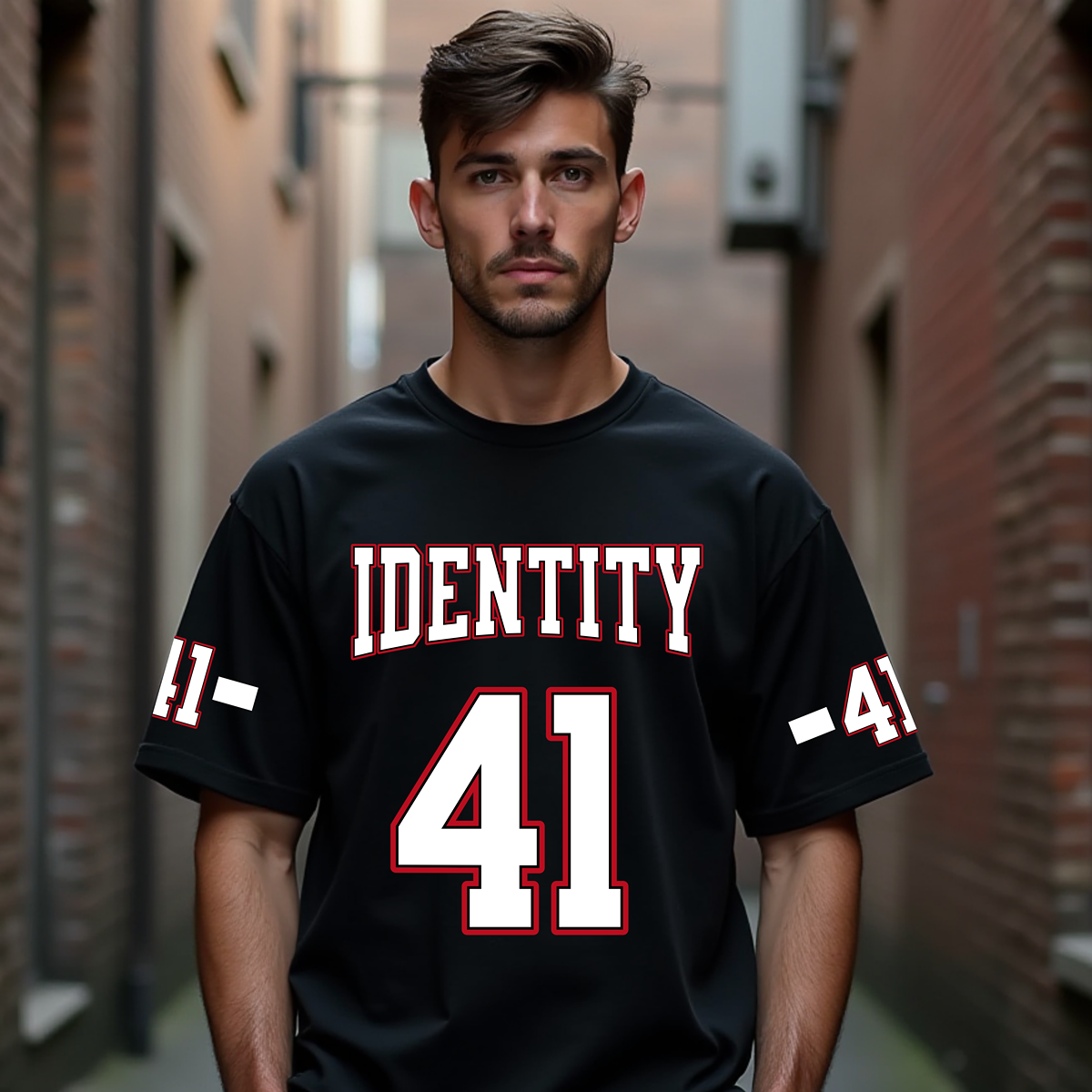 Identity 41 College Type Boxed T