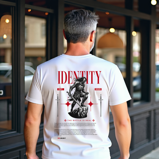 The Battle Is Real - Mens Christian T