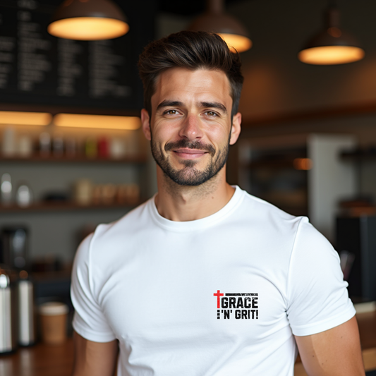 Grace 'N' Grit Front logo only T-Shirt