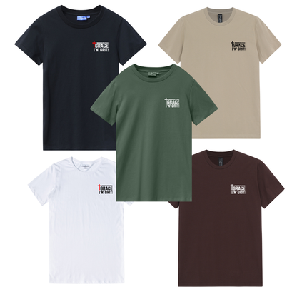 Grace 'N' Grit Front logo only T-Shirt
