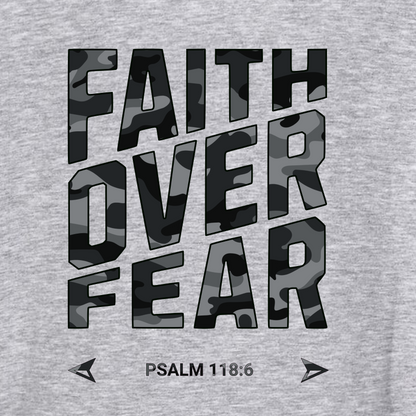 Cammo Faith Over Fear Hoodies
