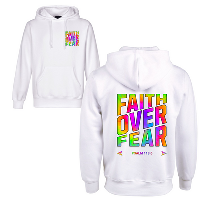 Faith Over Fear Tie-dye Hoodie