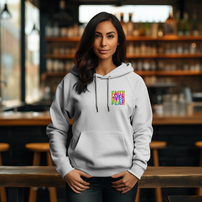 Faith Over Fear Tie-dye Hoodie