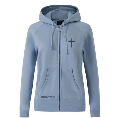 Ladies Gentle Whisper Full Zip Hoodie