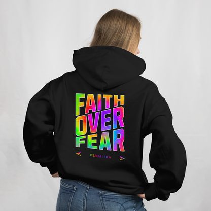 Faith Over Fear Tie-dye Hoodie